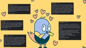 Laiko heureux avec pleins d'avis clients Google positif sur l'agence de communication