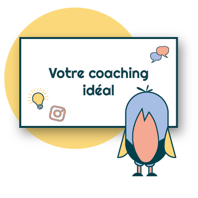 Illustrations permettant de mettre en avant le coaching et la formation dans la communication.